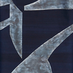 Обои ручная роспись в стиле Арт-деко Symphony Colourway SC-104 on Kyanite silk dupion варинант исполнения - 1 | Loft Concept в Волгограде