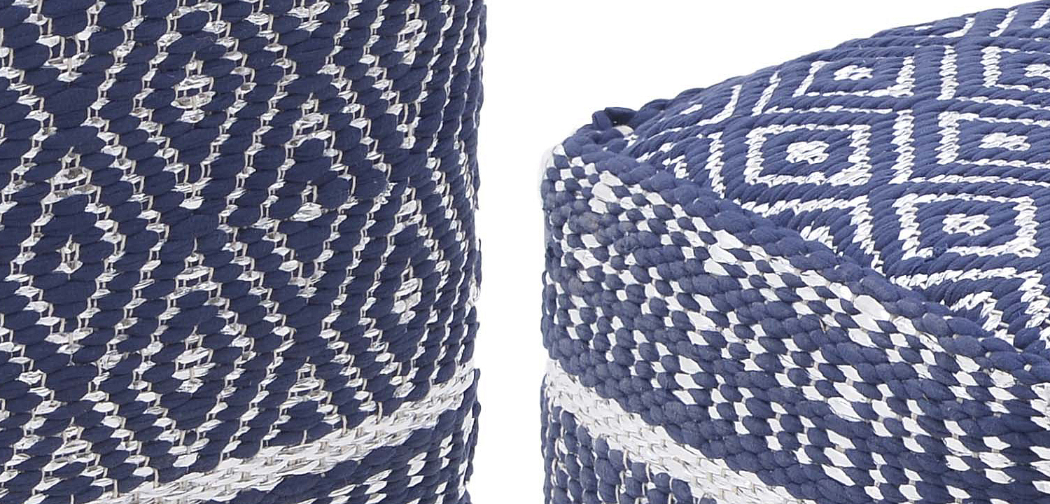 Пуф Rhombuses Kelim Ornament Pouf Пуф Rhombuses Kelim Ornament Pouf - Loft-Concept в Волгограде