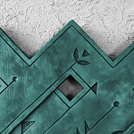 Панно «Земля Биармии» варинант исполнения - 3 | Loft Concept в Волгограде