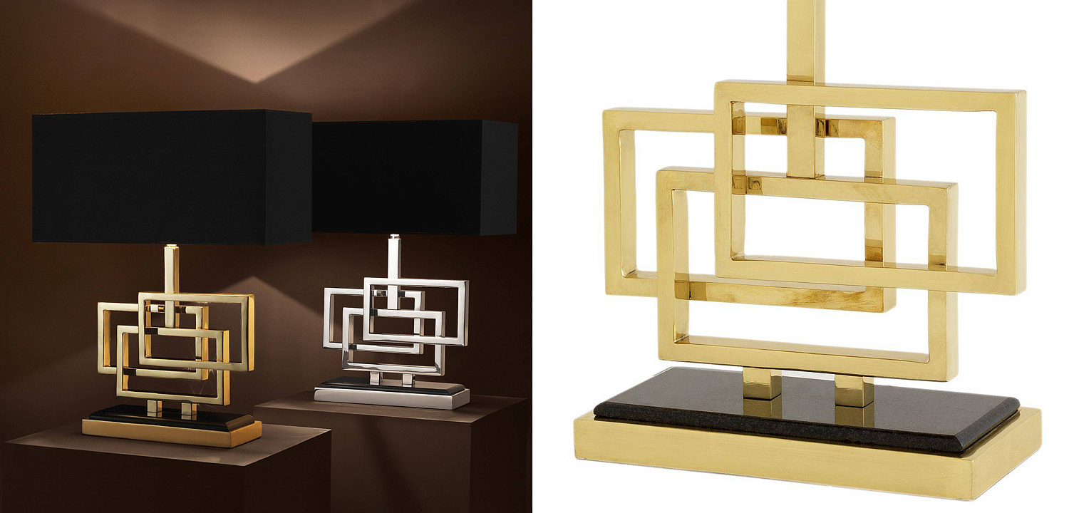 Настольная лампа Eichholtz Table Lamp Windolf Brass Настольная лампа Eichholtz Table Lamp Windolf Brass - Loft-Concept в Волгограде