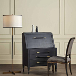 Торшер с тканевым абажуром в форме цилиндра Pinwheel Shape Base варинант исполнения - 5 | Loft Concept в Волгограде