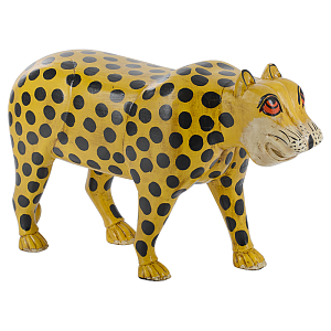 Большая деревянная статуэтка Гепард