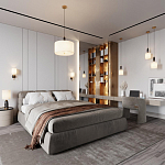 Черно-белый подвесной светильник Ladybug варинант исполнения - 3 | Loft Concept в Волгограде