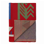 Плед хлопковый по мотивам чувашских орнаментов Ural and Siberian Patterns варинант исполнения - 2 | Loft Concept в Волгограде