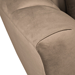 Дизайнерское кресло мягкое из серого велюра Serenity варинант исполнения - 3 | Loft Concept в Волгограде