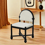 Дизайнерский стул деревянный с полукруглой спинкой Highquality варинант исполнения - 2 | Loft Concept в Волгограде