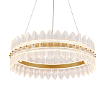 Люстра круглая с декоративными элементами в виде лепестков Round Light Flashing варинант исполнения - 1 | Loft Concept в Волгограде