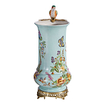 Ваза с птичкой из фарфора с бронзовыми элементами Garden of Eden варинант исполнения - 4 | Loft Concept в Волгограде