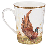 Кружка из фарфора с изображением фазанов 480 мл Hunting Porcelain Collection варинант исполнения - 1 | Loft Concept в Волгограде