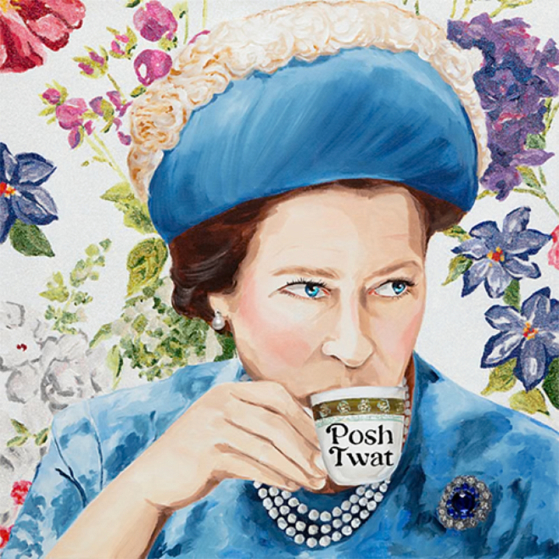 Картина "Posh Twat" Tea Party Мульти Картина "Posh Twat" Tea Party Мульти в Волгограде | Loft Concept