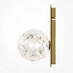 Бра с плафоном из прозрачного стекла с пузырьками воздуха Effervia варинант исполнения - 2 | Loft Concept в Волгограде