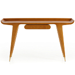 Дизайнерский рабочий стол из массива дерева Gio Ponti D.847.1 Writing Desk варинант исполнения - 1 | Loft Concept в Волгограде