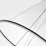 Светодиодная люстра Black LED Circle and Ball Lamp варинант исполнения - 4 | Loft Concept в Волгограде