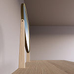 Туалетный Стол с зеркалом Primo Светлый дуб варинант исполнения - 6 | Loft Concept в Волгограде