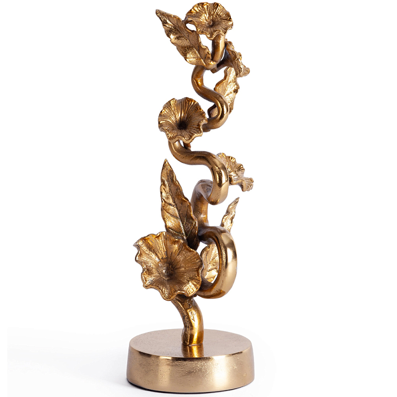 Статуэтка золотая Metal Flowers Gold Золотой Статуэтка золотая Metal Flowers Gold Золотой в Волгограде | Loft Concept