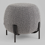 Пуф Флик ткань букле тёмно-серый варинант исполнения - 1 | Loft Concept в Волгограде