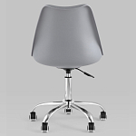 Офисный стул на металлическом основании EGGERY Grey варинант исполнения - 4 | Loft Concept в Волгограде