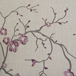 Кресло с изображением сакуры Aubrey Classical Armchair beige flax варинант исполнения - 4 | Loft Concept в Волгограде