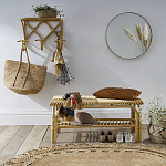 Скамья из ротанга Saveria Rattan Bench варинант исполнения - 4 | Loft Concept в Волгограде