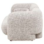 Дизайнерский двухместный диван с мягкими спинкой и подлокотниками бежевый Madelaine Sofa Beige варинант исполнения - 4 | Loft Concept в Волгограде