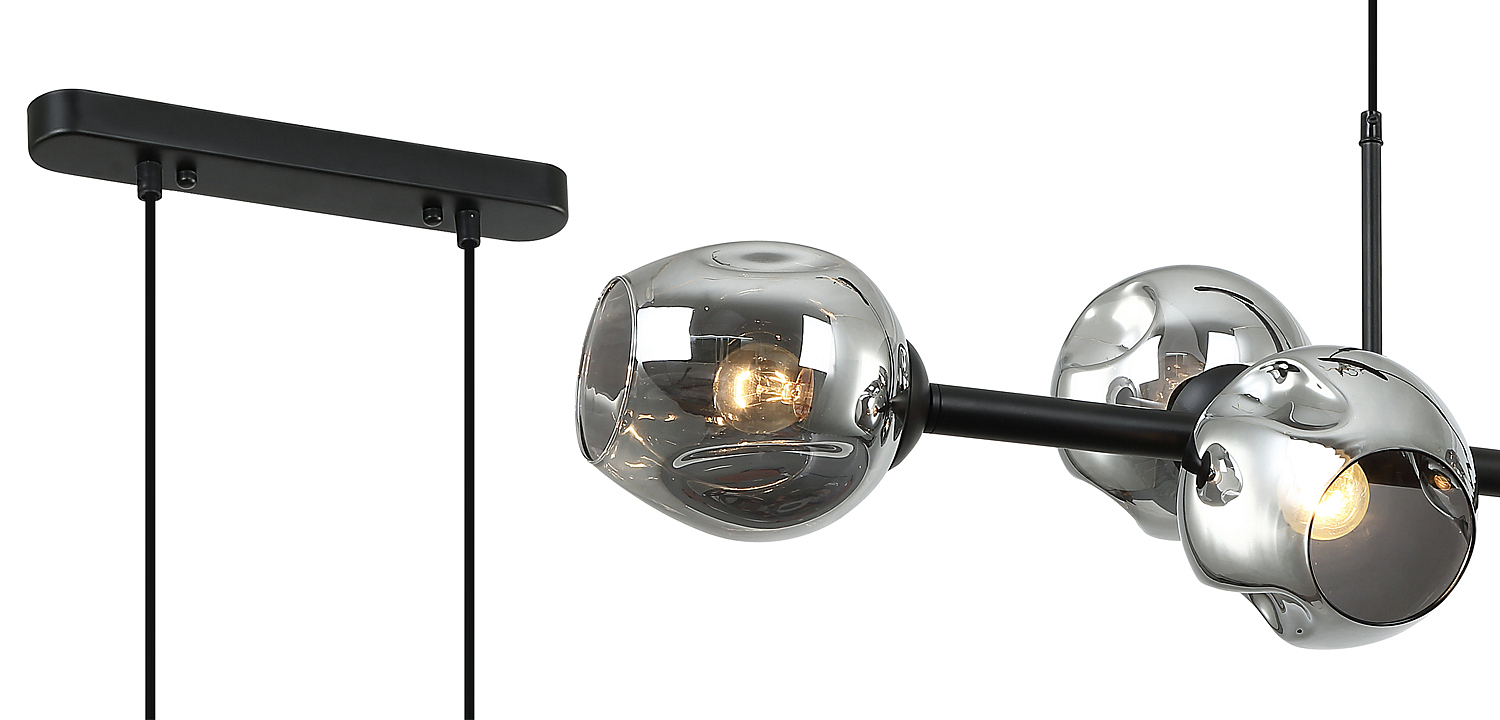 Люстра Branching Bubble Chandelier Line Gray Люстра Branching Bubble Chandelier Line Gray - Loft-Concept в Волгограде