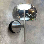 Бра с округлым прозрачным плафоном Blanton Light варинант исполнения - 4 | Loft Concept в Волгограде