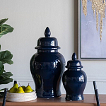 Ваза с крышкой однотонная Высота 31 см Chinoiserie Ceramics варинант исполнения - 8 | Loft Concept в Волгограде