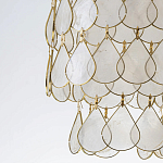 Подвесной светильник с декором из натуральной морской ракушки Iridescent Light варинант исполнения - 9 | Loft Concept в Волгограде