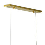 Люстра прямоугольная с белыми цилиндрическими абажурами White Ribbon варинант исполнения - 3 | Loft Concept в Волгограде