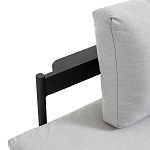 Диван-шезлонг черный Annet варинант исполнения - 3 | Loft Concept в Волгограде