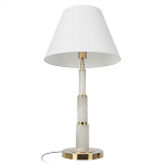 Настольная лампа с белым конусовидным абажуром More Tender варинант исполнения - 3 | Loft Concept в Волгограде