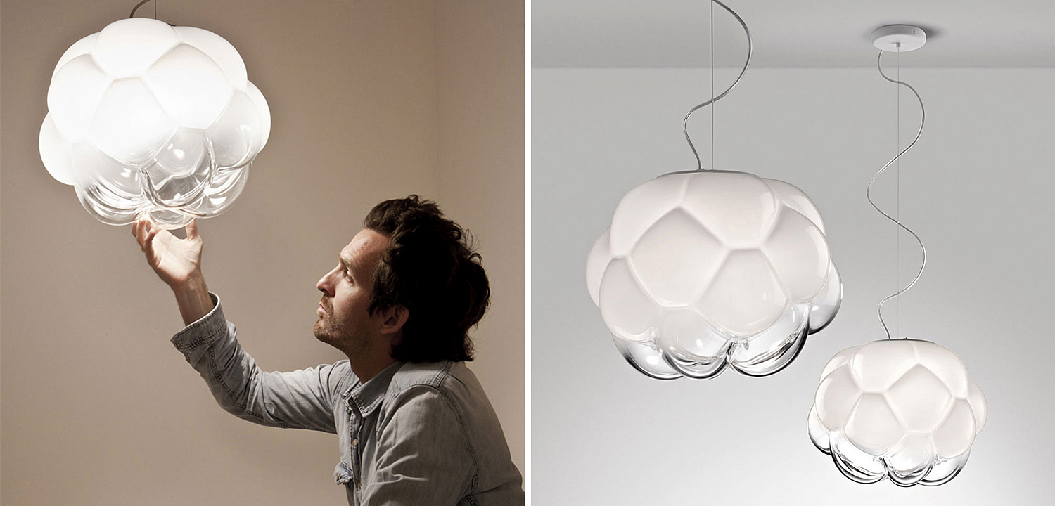 Подвесной светильник Fabbian Cloudy Hanging Lamp Подвесной светильник Fabbian Cloudy Hanging Lamp - Loft-Concept в Волгограде