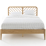 Кровать из массива дуба Reyer Oak Bed варинант исполнения - 2 | Loft Concept в Волгограде