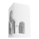 Встраиваемый в стену гипсовый светильник под покраску с арками и рельефными колоннами Antiquity Athena варинант исполнения - 4 | Loft Concept в Волгограде