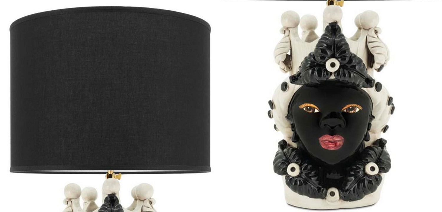Настольная лампа Table Lamp Moro Lady Eve Black Настольная лампа Table Lamp Moro Lady Eve Black - Loft-Concept в Волгограде