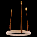 Люстра в форме обруча из натурального камня Minerals of Light варинант исполнения - 2 | Loft Concept в Волгограде