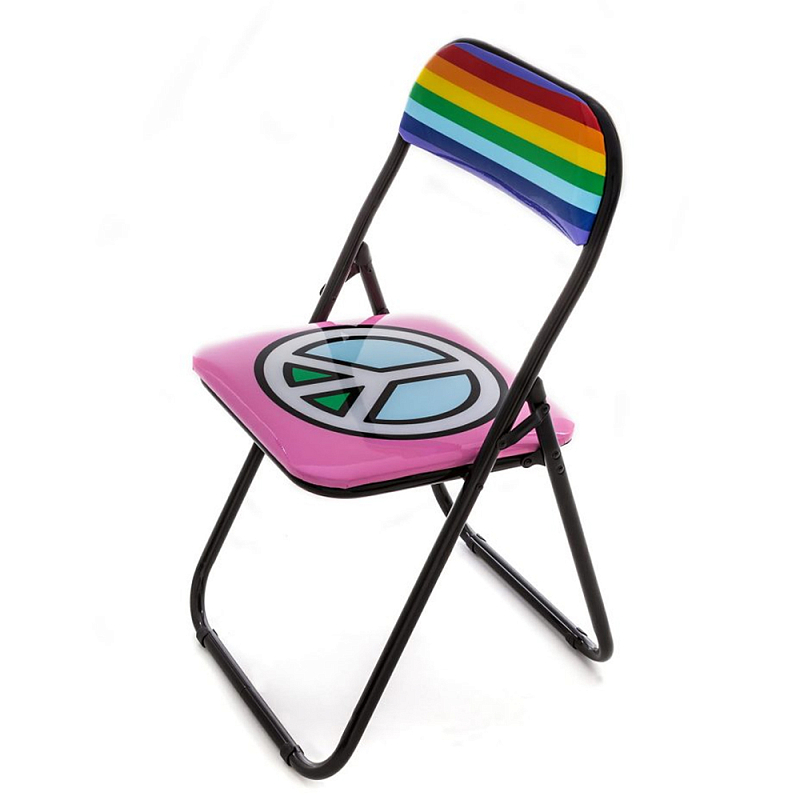 Складной стул Seletti Peace Мульти Складной стул Seletti Peace Мульти в Волгограде | Loft Concept