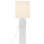 Настольная лампа на прямоугольном корпусе с тканевым абажуром One Piece Support варинант исполнения - 3 | Loft Concept в Волгограде