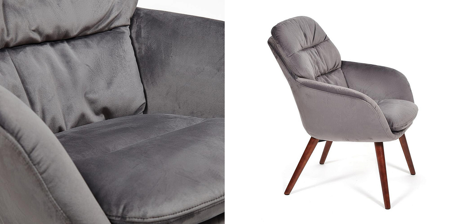 Кресло Gray Chantal Кресло Gray Chantal - Loft-Concept в Волгограде