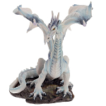 Декоративная статуэтка Белый Дракон Dragon White Statuette варинант исполнения - 4 | Loft Concept в Волгограде