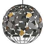 Люстра в форме сферы с декором из металлических квадратов Path to the Stars варинант исполнения - 2 | Loft Concept в Волгограде