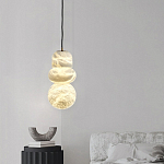 Подвесной светильник с фигурными плафонами Stone Triad варинант исполнения - 7 | Loft Concept в Волгограде