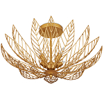 Потолочный светильник Золотые листья  Golden Petals варинант исполнения - 2 | Loft Concept в Волгограде