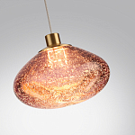 Подвесной светильник с прозрачным стеклянным плафоном округлой формы Effervia  варинант исполнения - 3 | Loft Concept в Волгограде