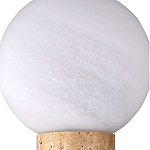 Бра цилиндрической формы с 2-мя плафонами белого цвета Marble Glow варинант исполнения - 4 | Loft Concept в Волгограде