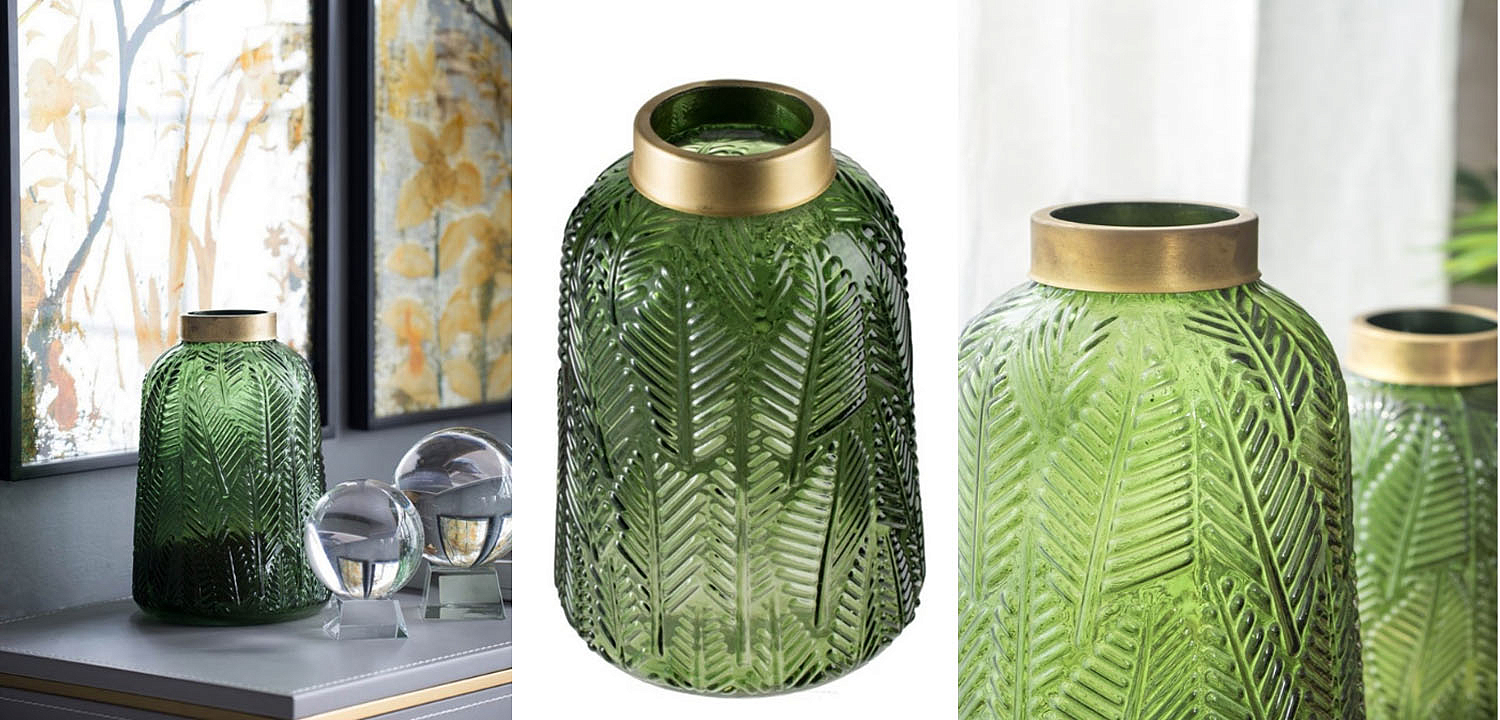Ваза Green Vase Golden Throat high Ваза Green Vase Golden Throat high - Loft-Concept в Волгограде