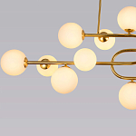 Люстра подвесная с белыми лампами в форме шара Flute варинант исполнения - 3 | Loft Concept в Волгограде