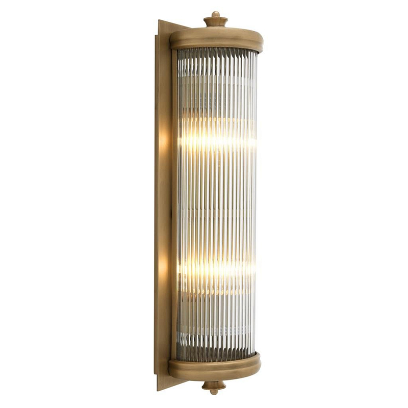 Бра Wall Lamp Glorious L Brass Латунь Прозрачное Стекло Бра Wall Lamp Glorious L Brass Латунь Прозрачное Стекло в Волгограде | Loft Concept