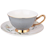 Чайный набор из фарфора на 6 персон Grey Tea Porcelain Set варинант исполнения - 3 | Loft Concept в Волгограде