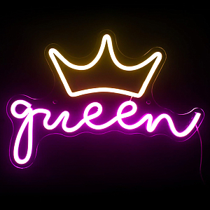 Неоновая настенная лампа Queen Neon Wall Lamp
